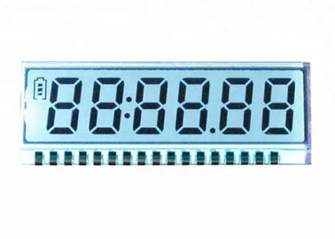 Άσπρη αριθμητική LCD επίδειξης της TN LCD χρώματος ενότητα επίδειξης συνήθειας μονοχρωματική
